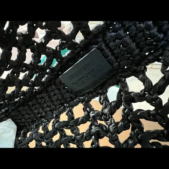 ❌❌SOLD New Prada Raffia Crochet Tote - Picture 8 of 8